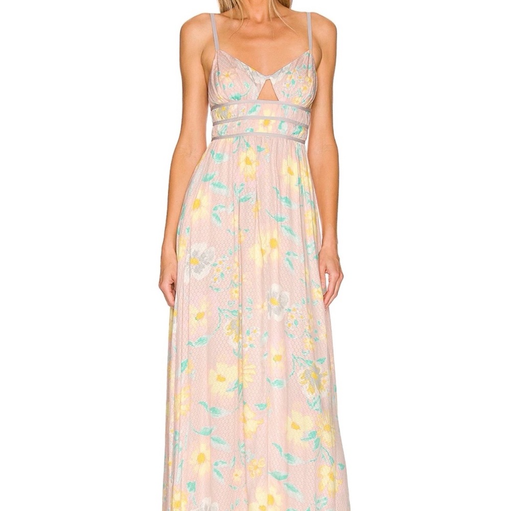 NWT Free People Wisteria Maxi Dress
